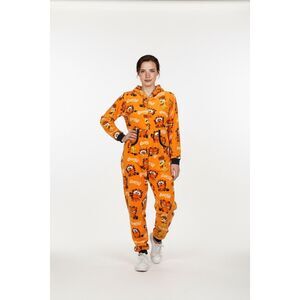 Garfield Hoodie onepiece sleepwear Pjs Size XXL